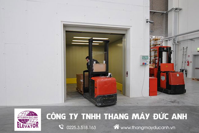 thang máy tải hàng kèm người giá tốt tại Bắc Ninh