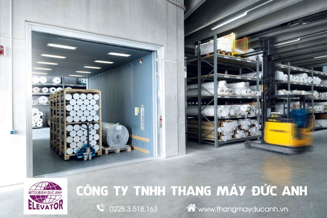 thang máy tải hàng kèm người giá tốt tại Bắc Ninh