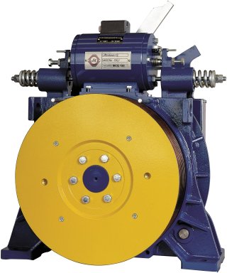 máy kéo thang máy không hộp số