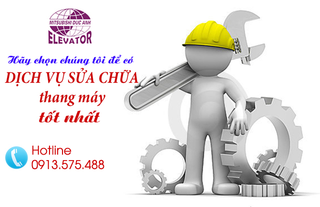 dịch vụ sửa chữa thang máy