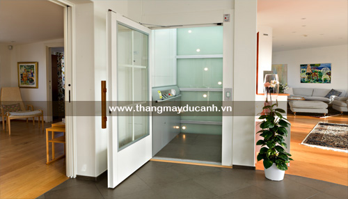 lắp thang máy nhà cải tạo