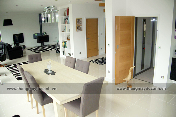 Thang máy gia đình hiện đại