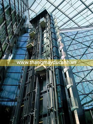 Một số mẫu thang m&aacute;y ấn tượng nhất 