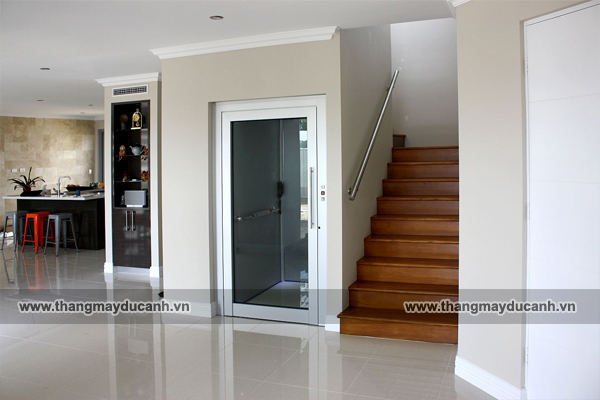 thang máy tải khách hiện đại