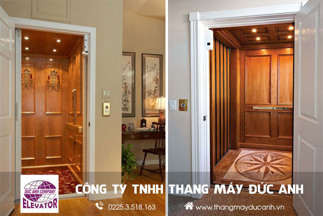 Ốp gỗ cho cabin thang máy gia đình: Sang trọng, độc đáo