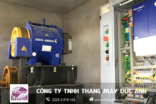 Động cơ thang máy sản xuất tại Đức