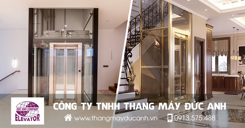 Thang máy Đức Anh: Lắp đặt thang máy vách kính đẹp, chuyên nghiệp