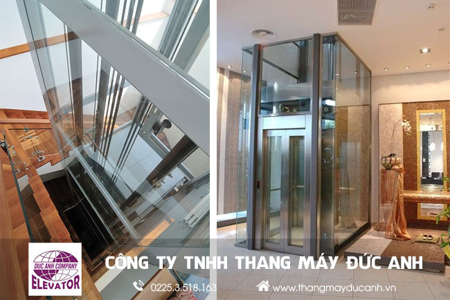 Thang máy Đức Anh: Lắp đặt thang máy vách kính đẹp, chuyên nghiệp