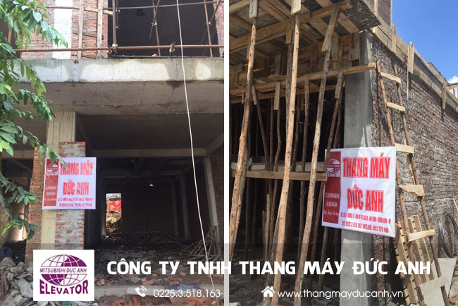 dự án thang máy mới triển khai tháng 8