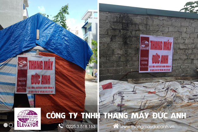 dự án thang máy mới triển khai tháng 8