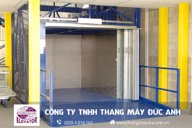 thang máy tải hàng kèm người giá tốt tại Bắc Ninh