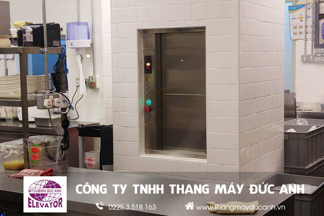 báo giá thang máy tải thực phẩm tại hải phòng