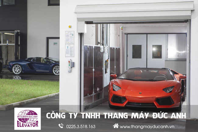 cung cấp thang máy tải xe hơi giá tốt tại Ninh Bình