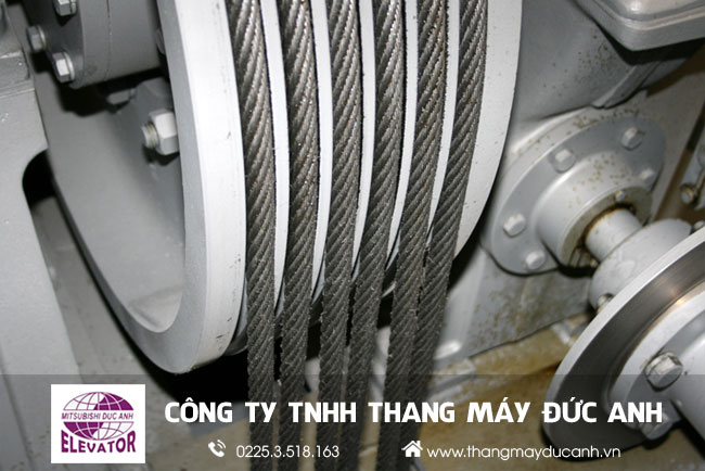 lưu ý khi thay thế cáp tải thang máy