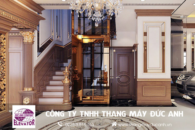 Những mẫu thang máy gia đình đẹp tiêu biểu của Đức Anh năm 2019