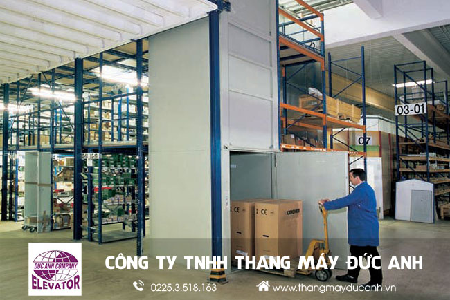 công ty lắp đặt thang máy tải hàng uy tín tại VĨnh Phúc