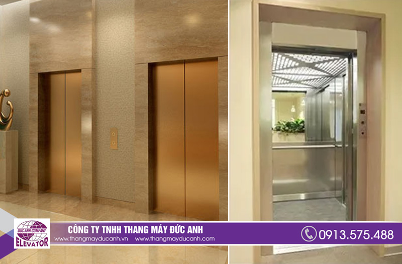 Cửa thang máy nơi tạo ấn tượng đầu tiên đối với người sử dụng