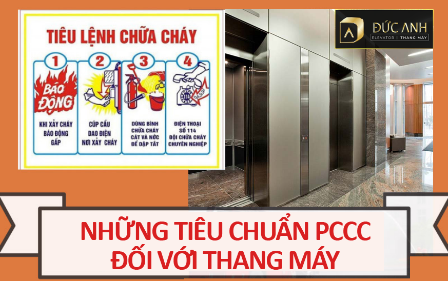 Tiêu chuẩn PCCC trong lắp đặt thang máy 2023