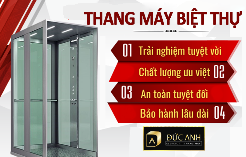 Chuyên thiết kế, lắp đặt thang máy biệt thự uy tín, sang trọng tại Hải Phòng