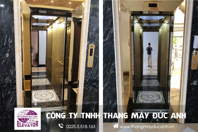 dự án thực tế lắp đặt thang máy tải khách tại hạ long