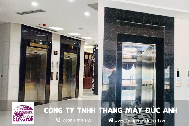 Bàn giao thang máy khách sạn 900kg tại khách sạn Bảo Minh, Quảng Ninh