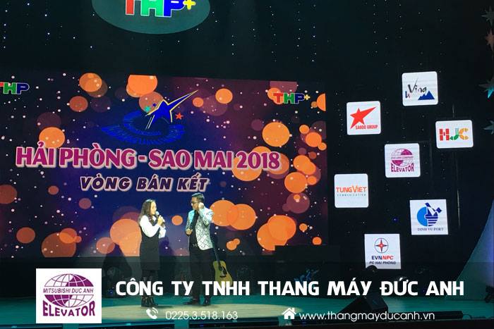 thang máy đức anh tài trợ hải phòng sao mai 2018