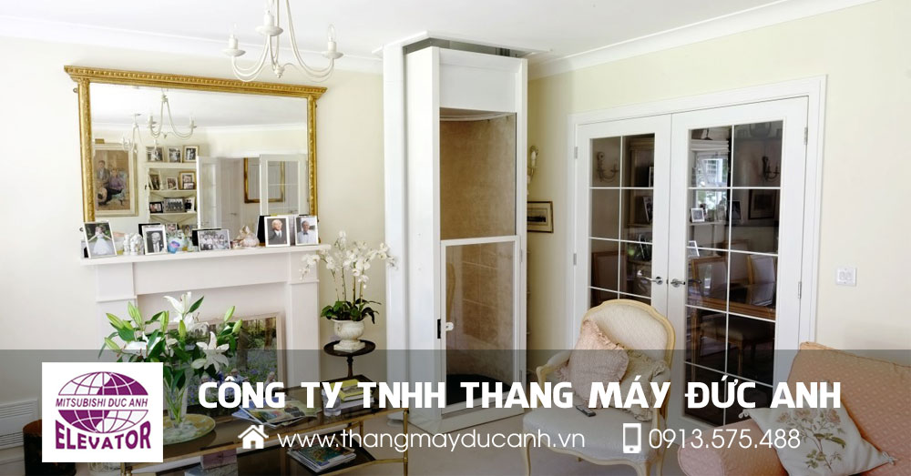 lựa chọn vị trí lắp đặt thang máy gia đình