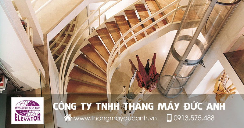 thang máy vách kính đẹp cho biệt thự quảng ninh