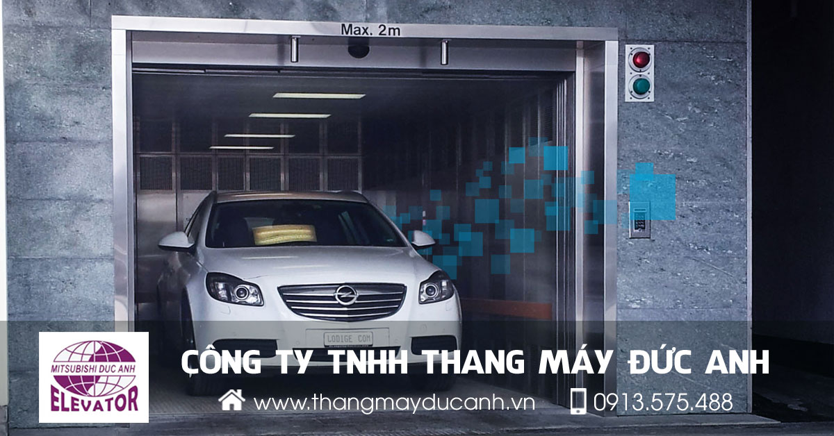 báo giá thang máy tải xe hơi tại Hà Nội