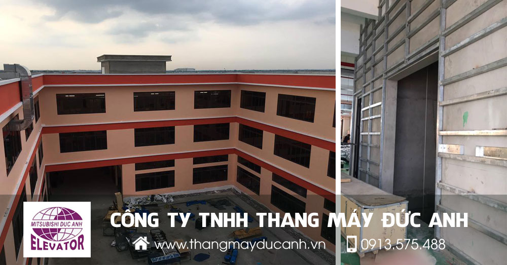 lắp đặt thang máy tải hàng kèm người tại Long An