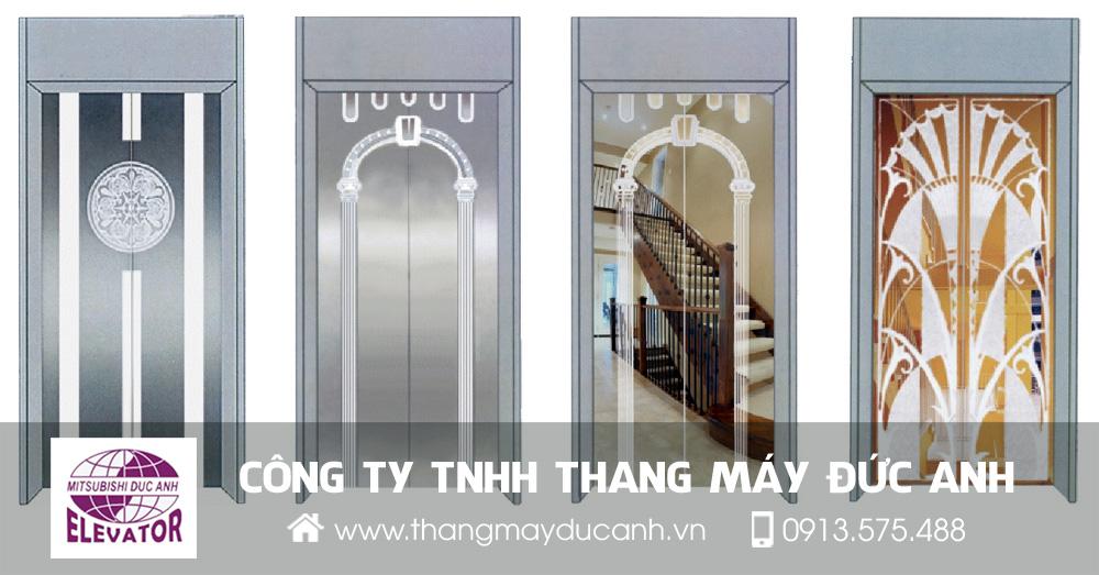 mẫu cửa tầng thang máy đẹp