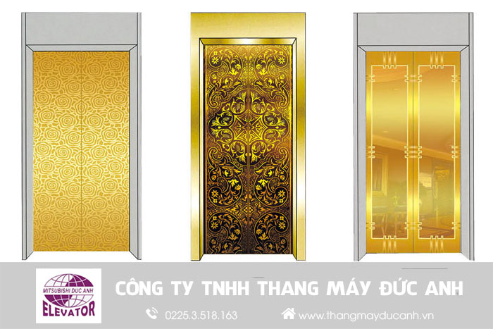 mẫu cửa tầng thang máy đẹp