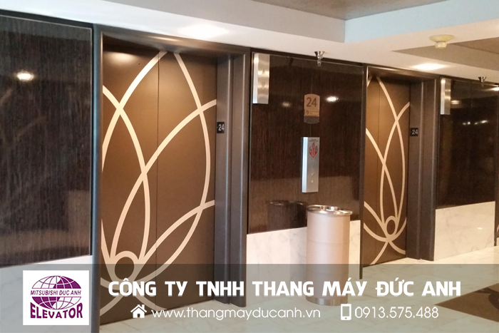 mẫu cửa tầng thang máy đẹp