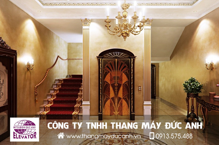 thang máy biệt thự đẹp tại quảng ninh