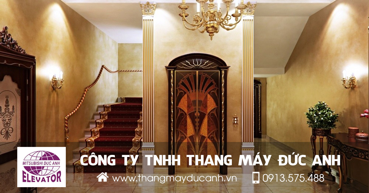 THANG MÁY BIỆT THỰ ĐẸP TẠI QUẢNG NINH