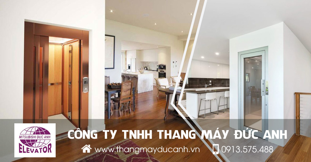 kích thước hố thang máy gia đình