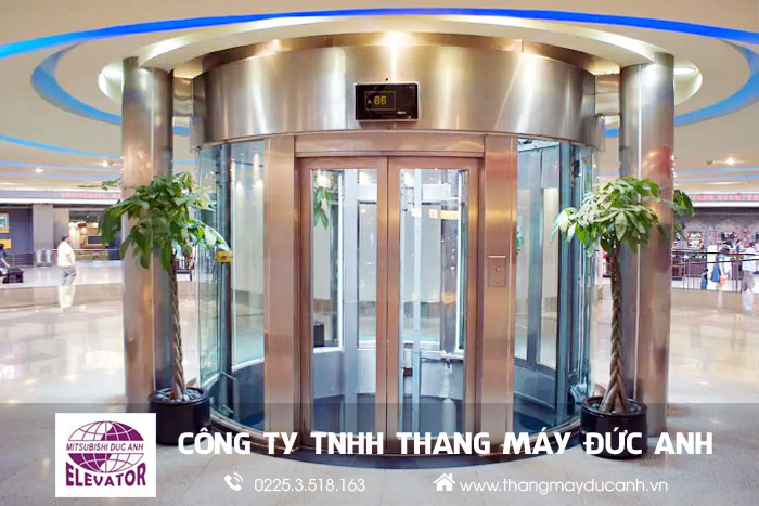 thang máy lồng kính khách sạn hà nội