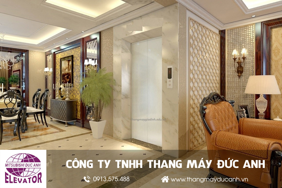 thang máy biệt thự