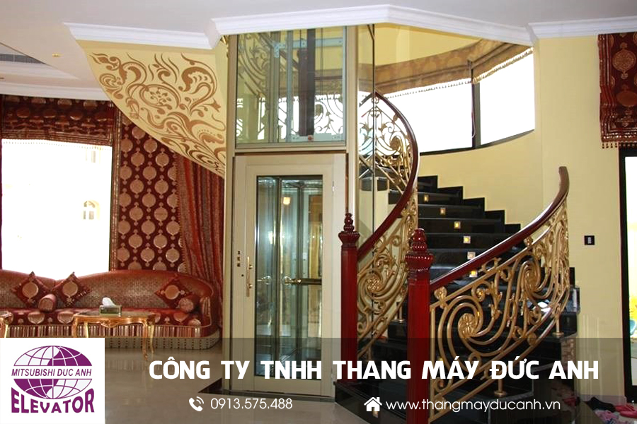 thang máy cho biệt thự