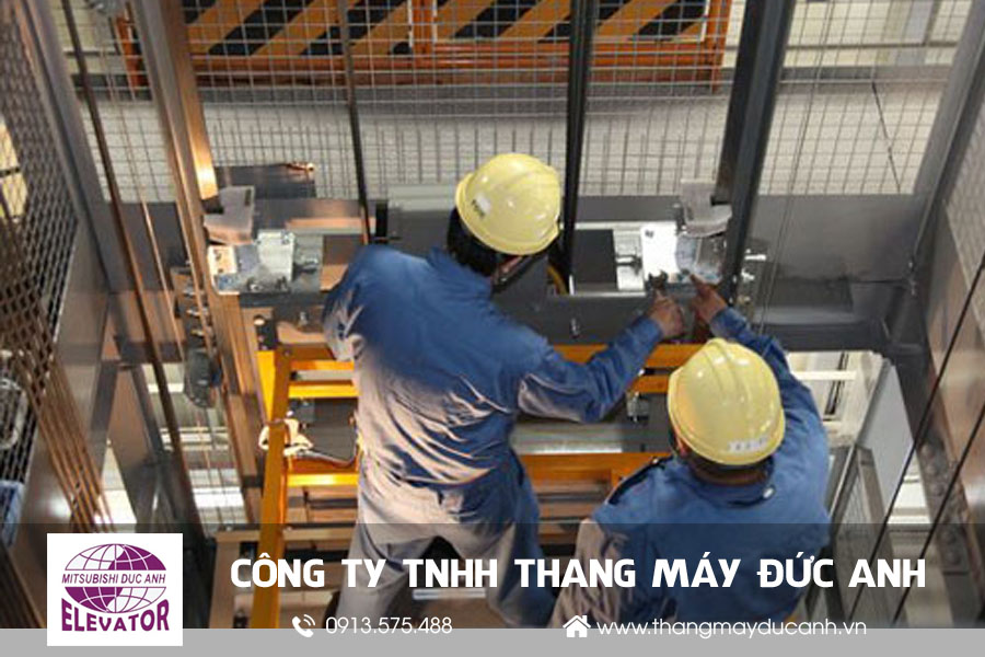 thay thế linh kiện thang máy