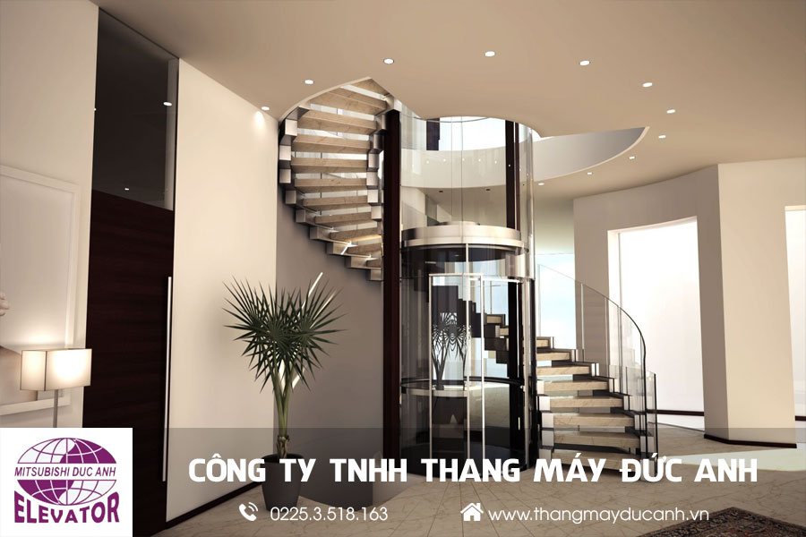 thang máy lồng kính