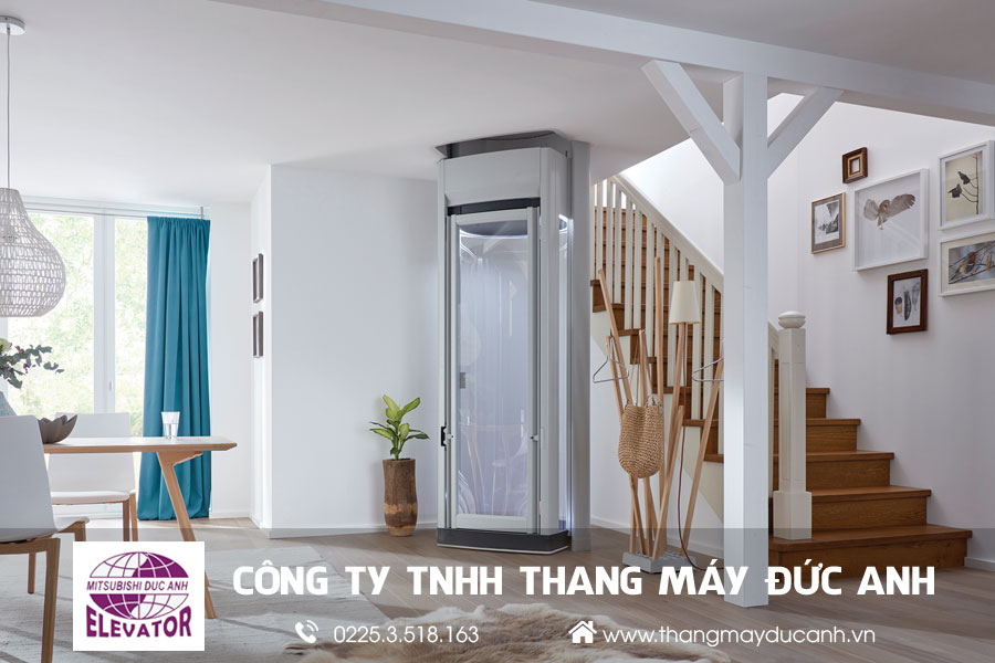 thang máy nhà phố